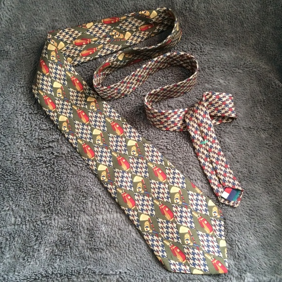 Tommy Hilfiger Tie - Golf design - Picture 1 of 6